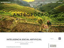 Tablet Screenshot of antropocaos.com.ar